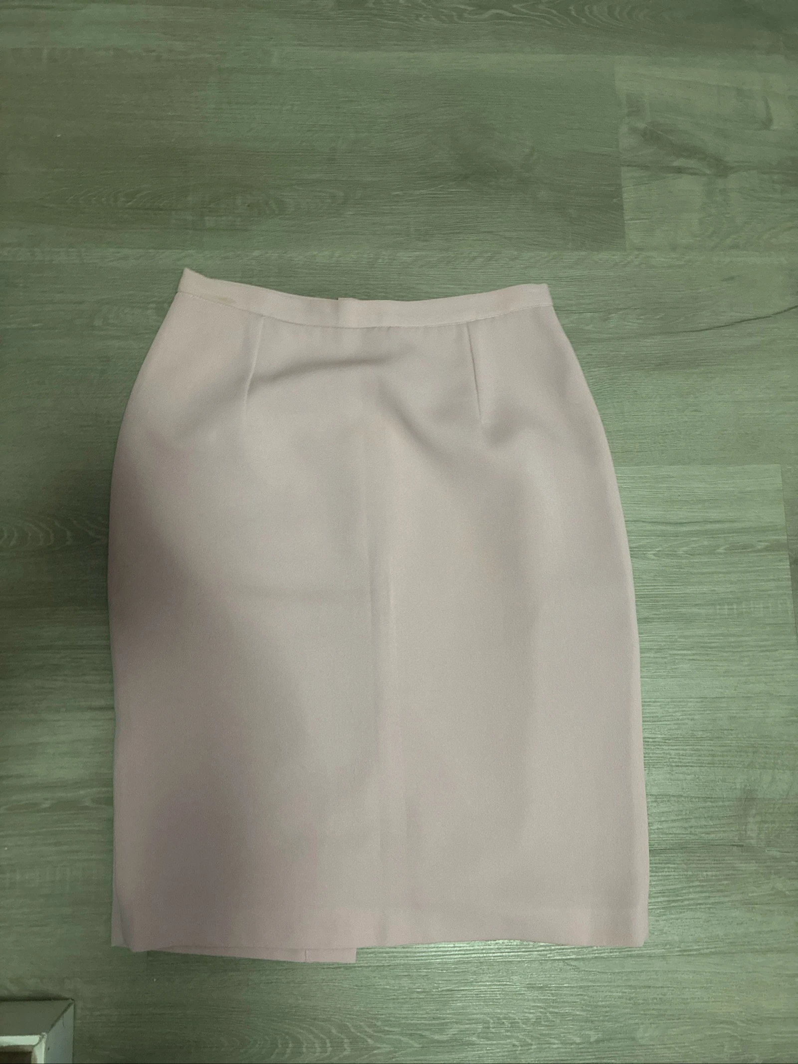 Roze pak met rok en blouse maat 44 XL – photo 4